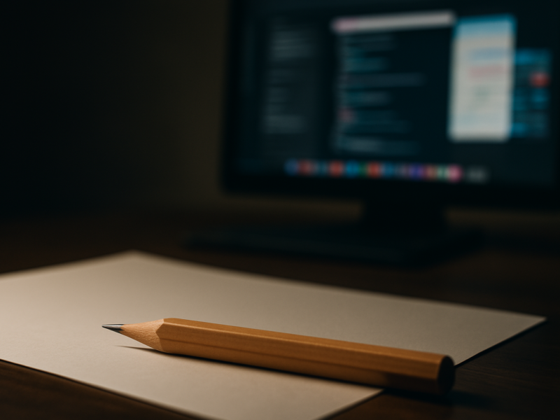 Diseñar con intención: La lección olvidada de Notepad